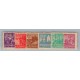 ALEMANIA ESTAMPILLA SEGUNDA GUERRA MUNDIAL OCUPACION SOVIETICA 1946 SERIE COMPLETA DE ESTAMPILLA NUEVAS CON GOMA ZONA RUSA MECKLENBURG